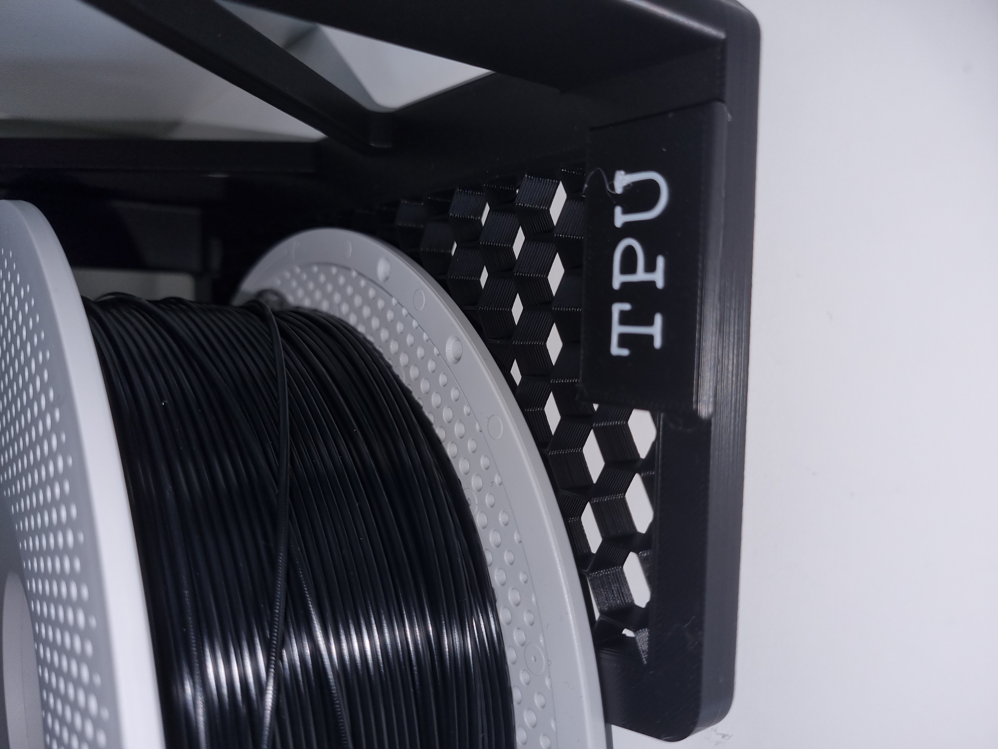 Miniatura 5 do modelo 3D Stackable Filament Storage Rack