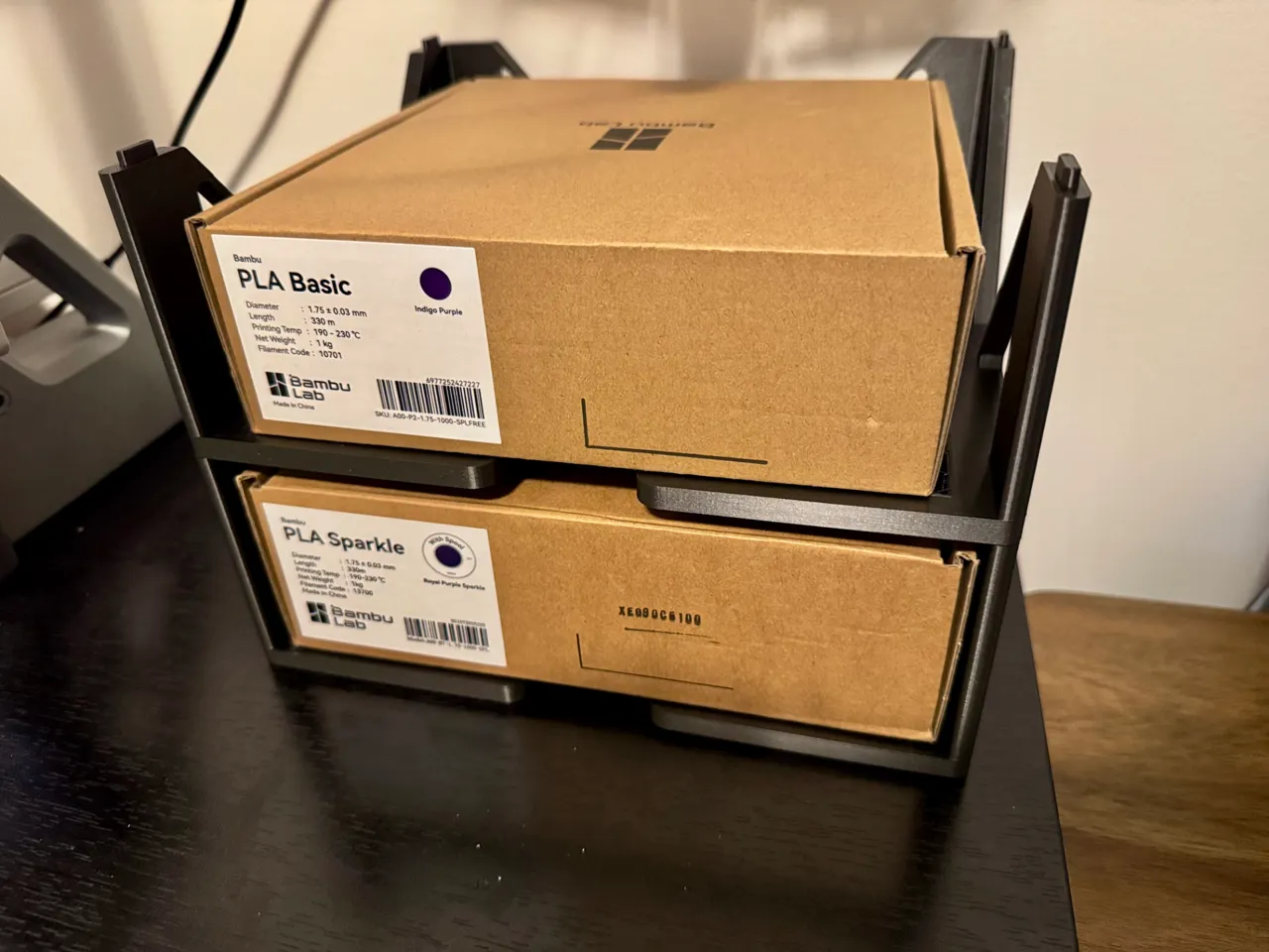 Stackable Filament Storage Rack view 3