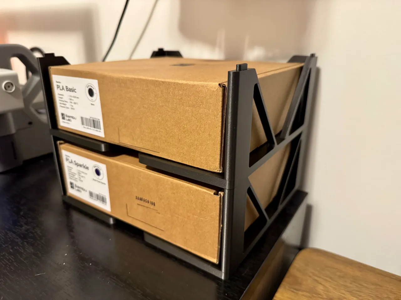 Stackable Filament Storage Rack view 2