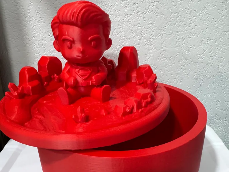Man of Steel Cookie Bowl / Jar
