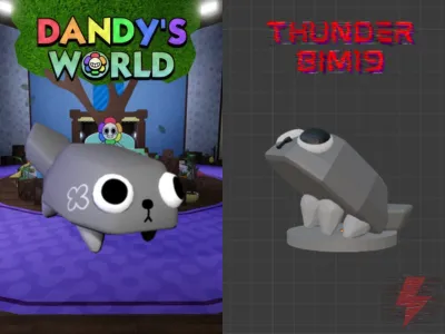 Pebble - Dandy's World Figure