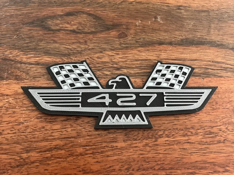 Ford 427 badge