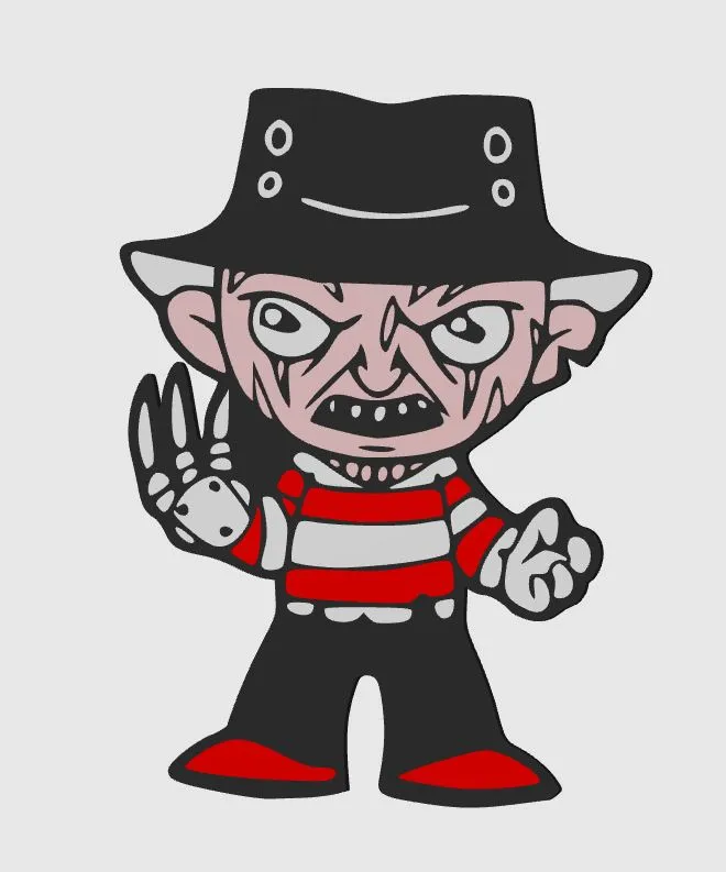 Freddy Krueger Earrings view 2