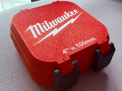 Milwaukee Angle Grinder 4-inch Cutting Disc Storage Box