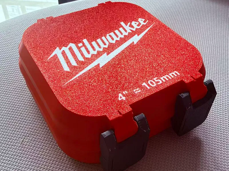 Milwaukee角磨机4寸切割片收纳盒