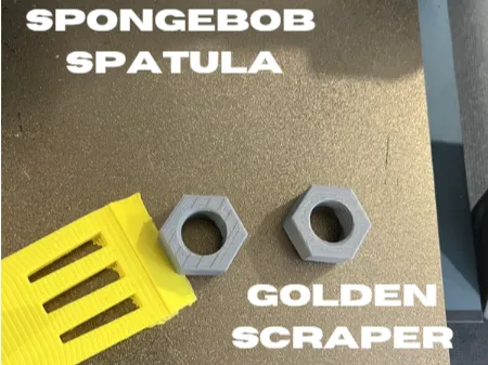 Spongebob golden spatula - Baseplate scrapper