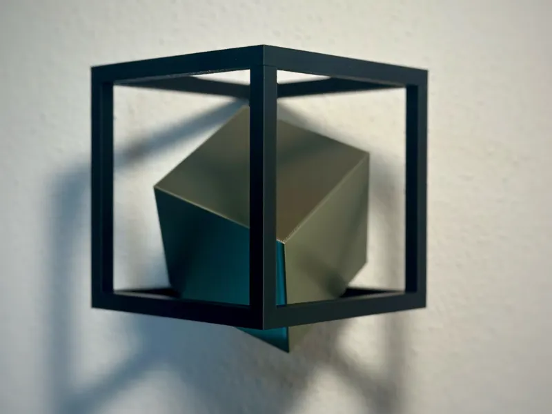 Cubic Wanddeko