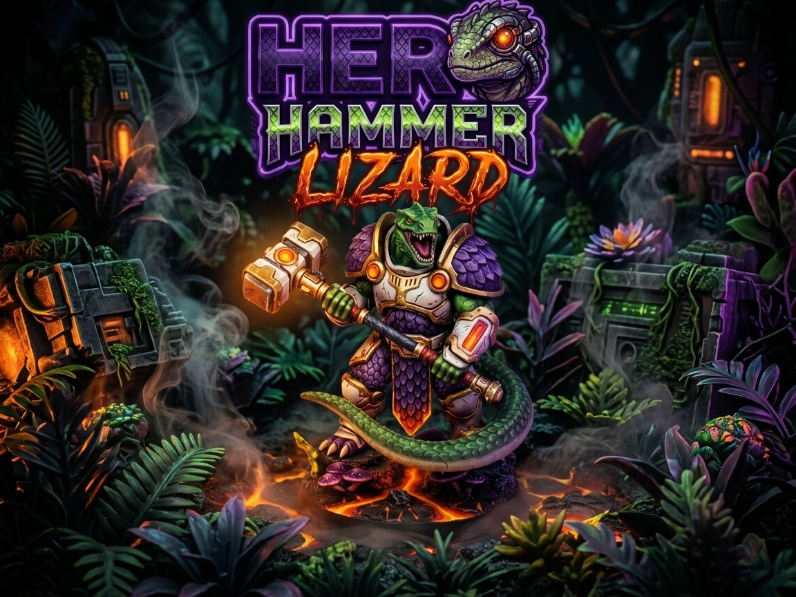 HERO SPACE LIZARD MAGLIO
