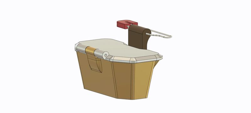 矶钓便携饵料盒