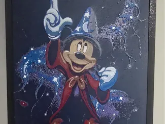 Sorcerer Mickey - HueForge 150x200