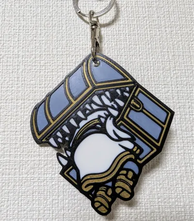 Frieren Chibi Anime Keychain