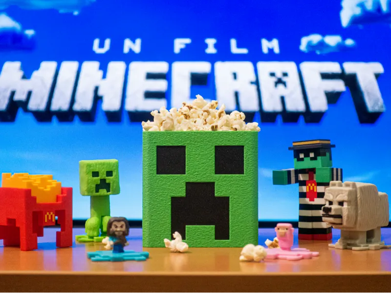 Minecraft CREEPER Popcorn Bucket