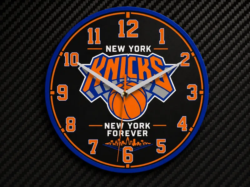Fast Print Knicks Clock