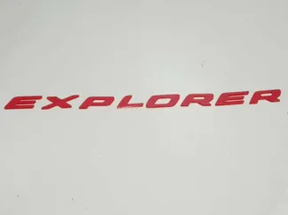 Ford Explorer Letter insert