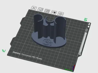 DnD-logo coin stacker