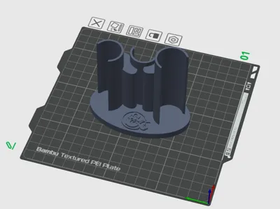 DnD-logo coin stacker