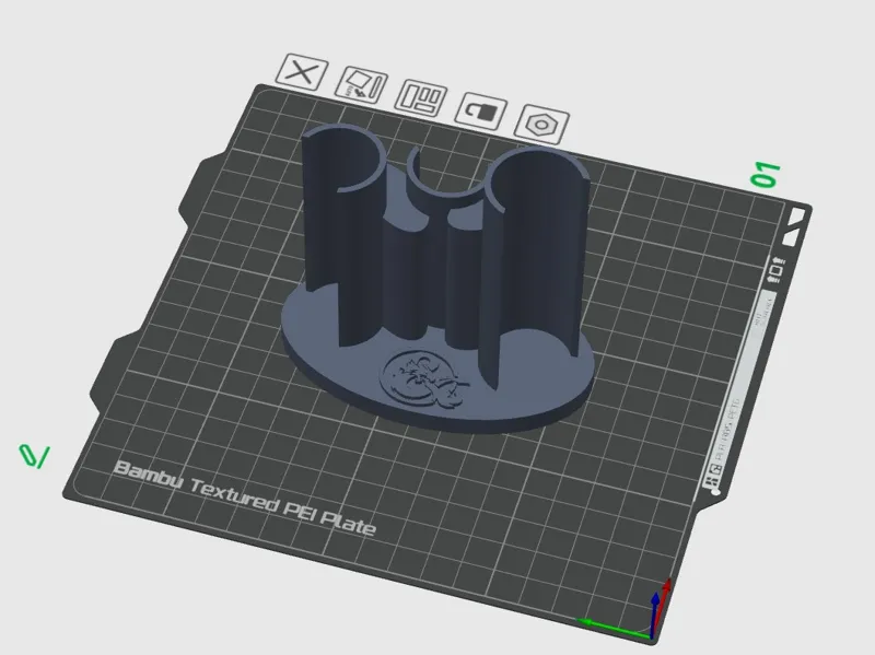 DnD-logo coin stacker
