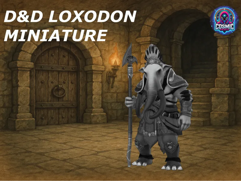 D&D Dungeons and Dragons Loxodon 