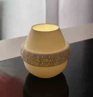 Ring of power candle vase