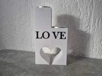tea light love holder