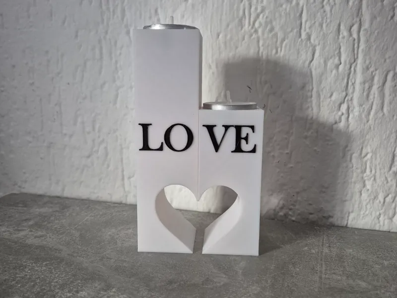 tea light love holder
