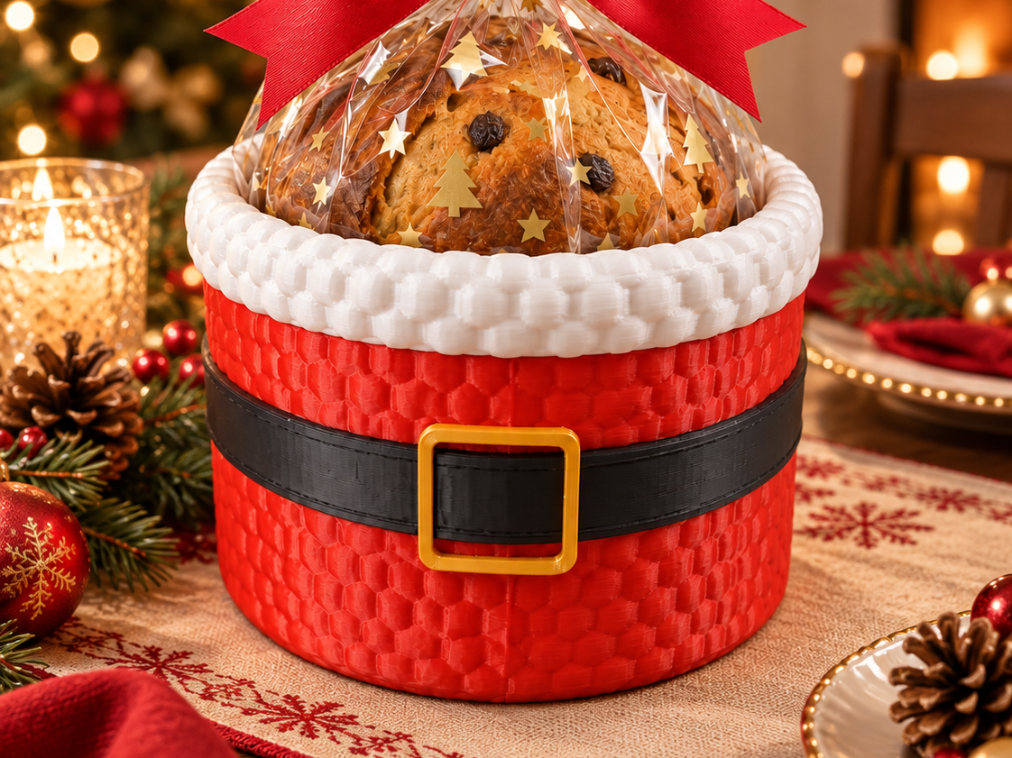Cesto Panetone Natal - 1
