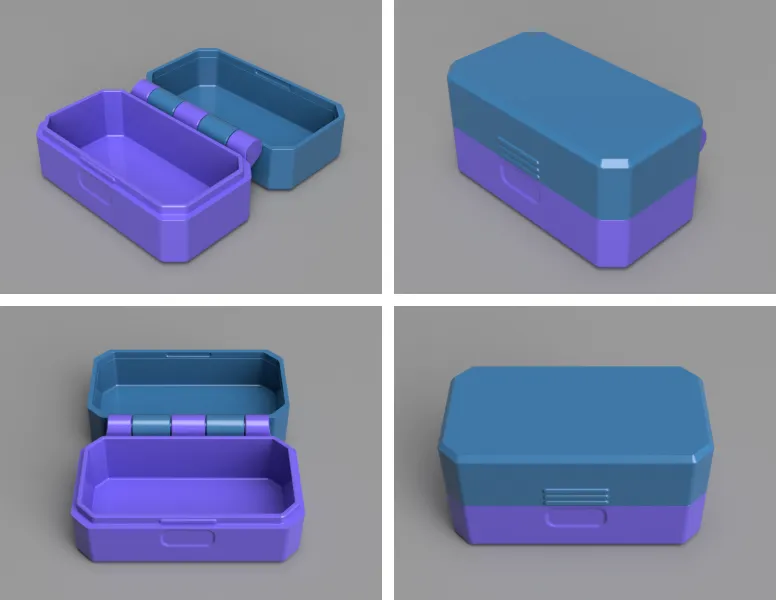 Print in Place Snap Lock Box - Free 3D Print Model - MakerWorld