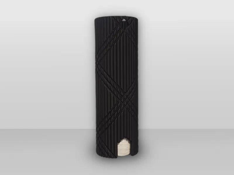 Wall-Mounted Cotton Pad Holder