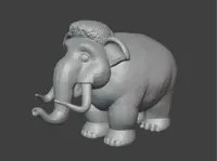 Petit mammouth — figurine — photo 4