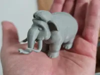 Petit mammouth — figurine — photo 1