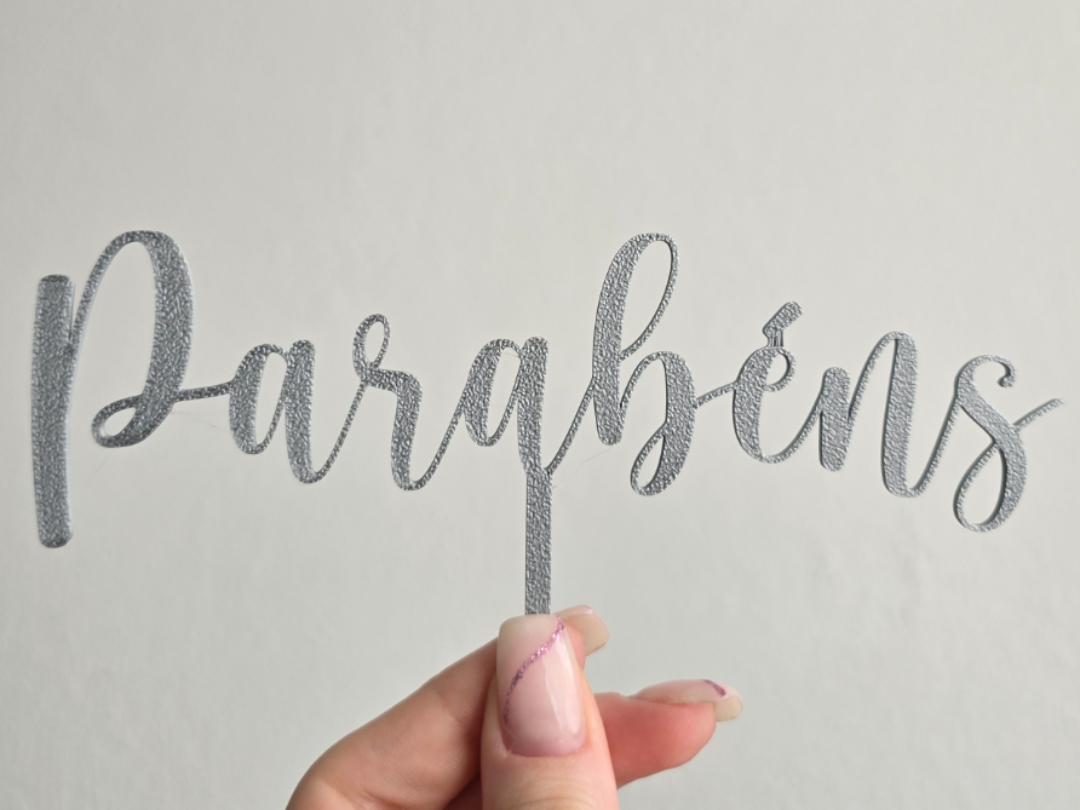 Cake Topper Tortenaufsatz Parabéns