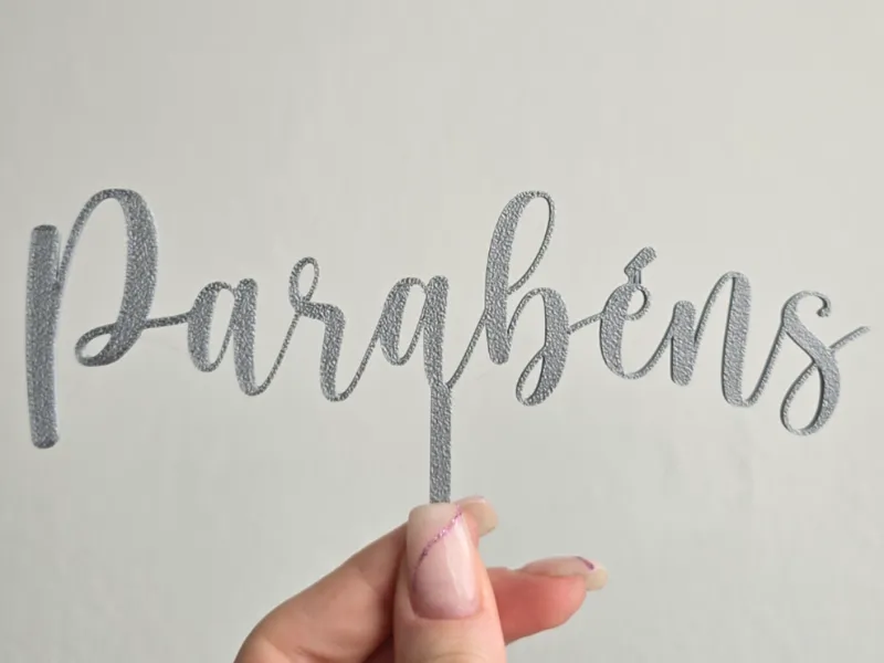 Cake Topper Tortenaufsatz Parabéns