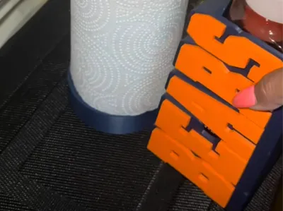 Bears paper towel holder and BBW soap holder