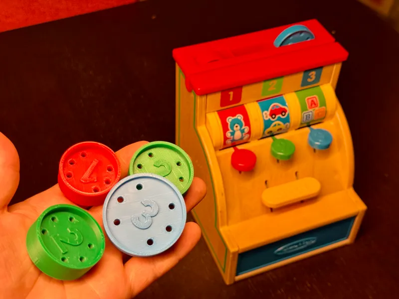Melissa & Doug Cash Register Coins