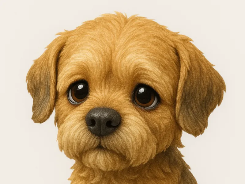 AI Generated Boarder Terrier Puppy