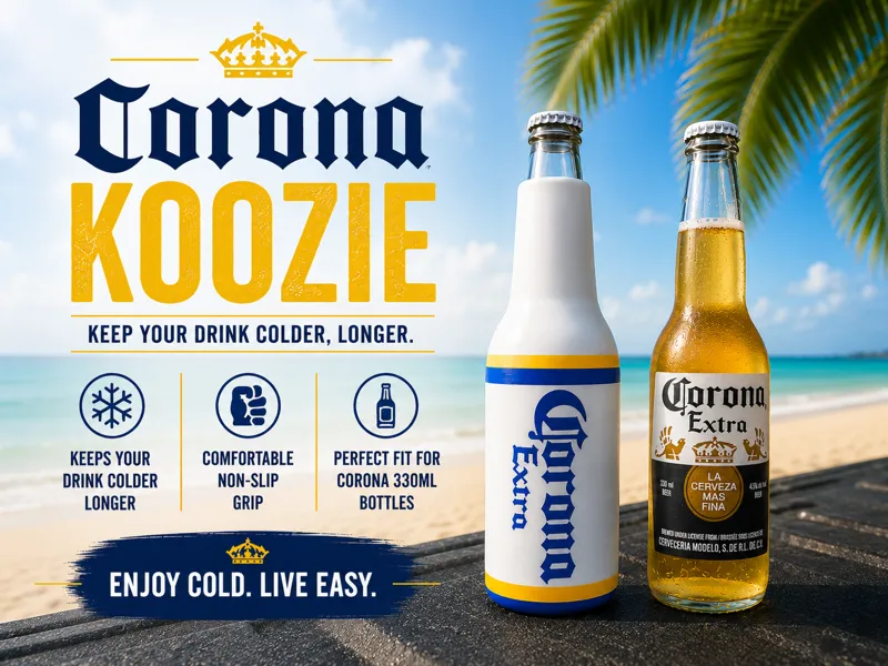 Corona Bottle Koozie 
