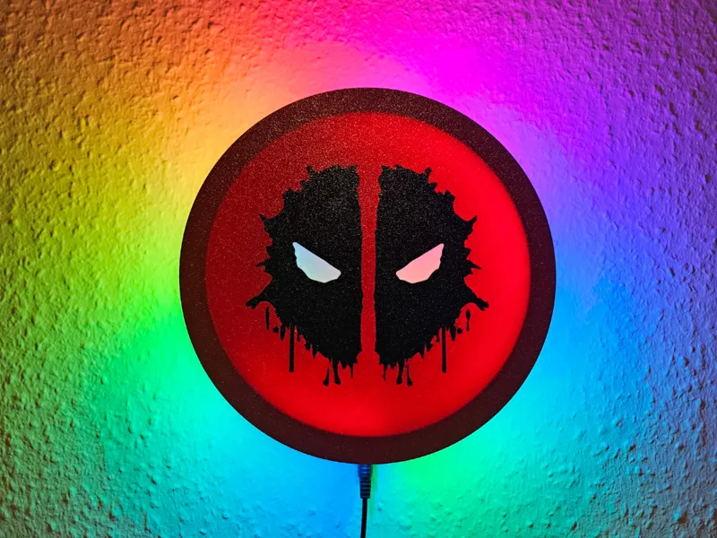 Deadpool attachment for Wall Lamp