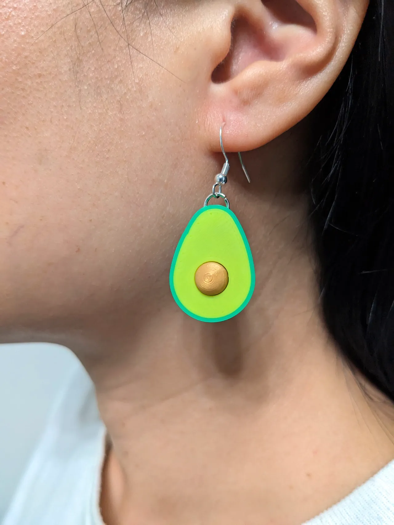 Avocado Earrings view 2