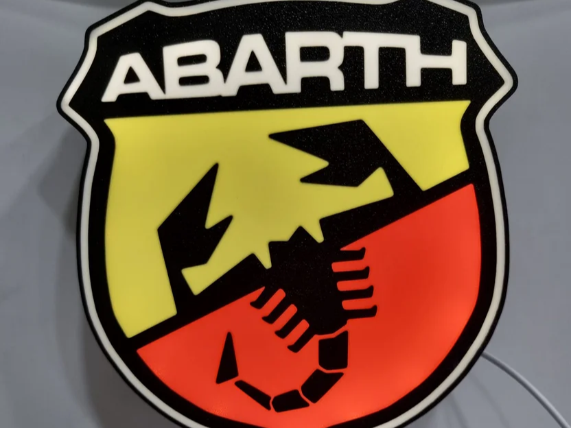 Lume Emblema Abarth