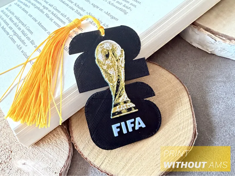 World Cup Mini Bookmark - Keychain