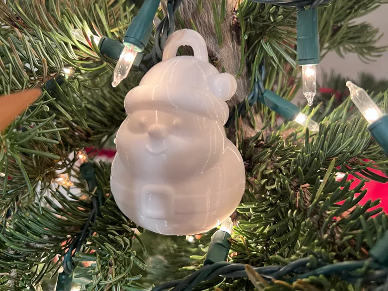 Cute Santa Ornament