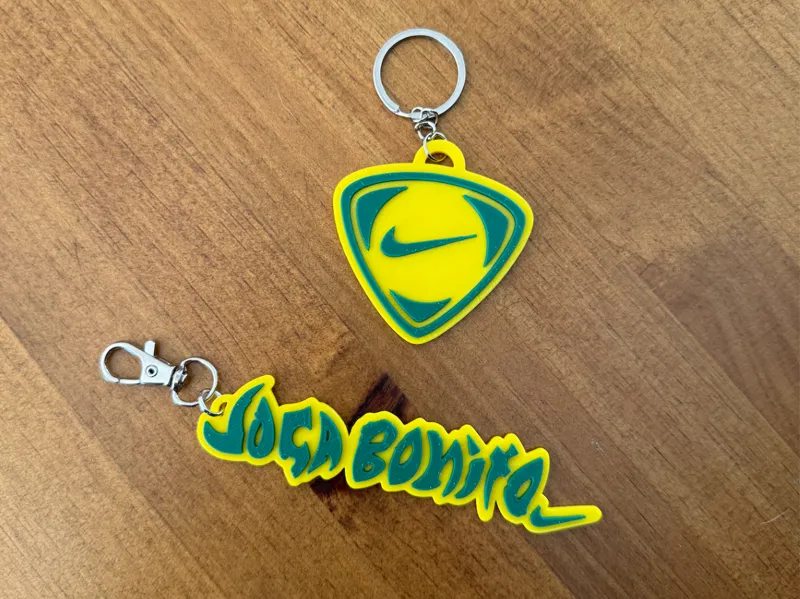 JOGA BONITO BRAZIL KEYRING