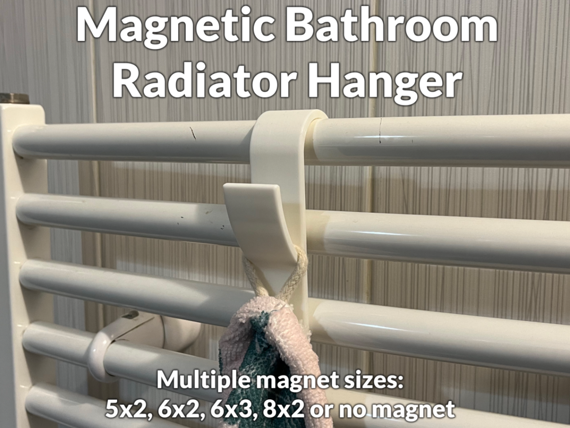 Magnetic Bathroom Radiator Hanger Hook 