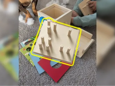 Montessori Toy Box Stacking Lid Replacement