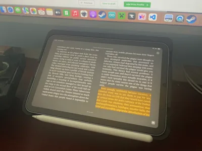 iPad mini 6th Gen+ dock and iMac Clip