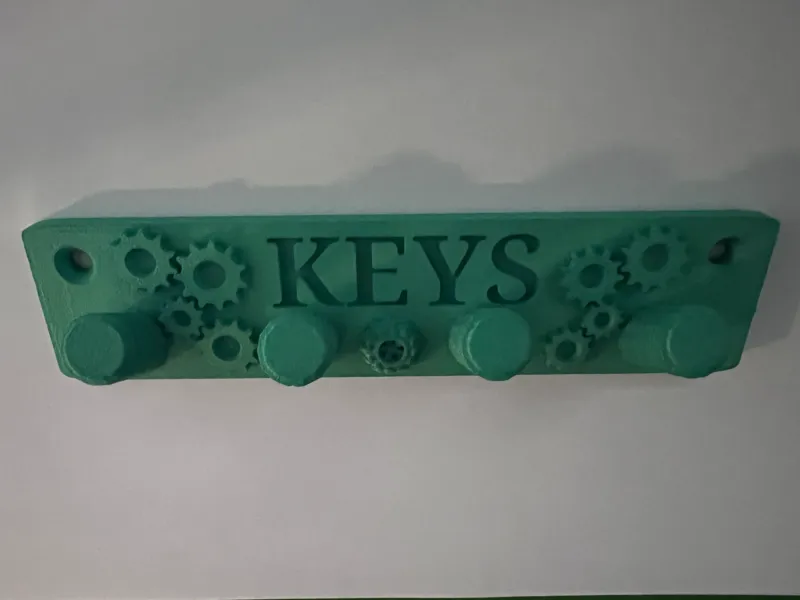 Gear Mechanic Wall Key Holder, Key Hanger