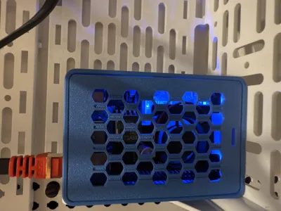 RPi 4 Case to fit GeekPi PoE Hat