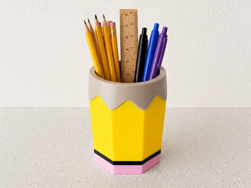Pencil Holder | Pencil Cup & Desk Organizer