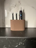 0.2mm layer, 2 walls, 10% infill (oval charger, A1 Mini)