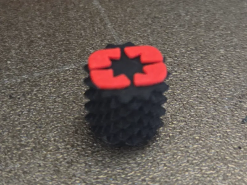 Tire valve cap Polaris logo atv quad